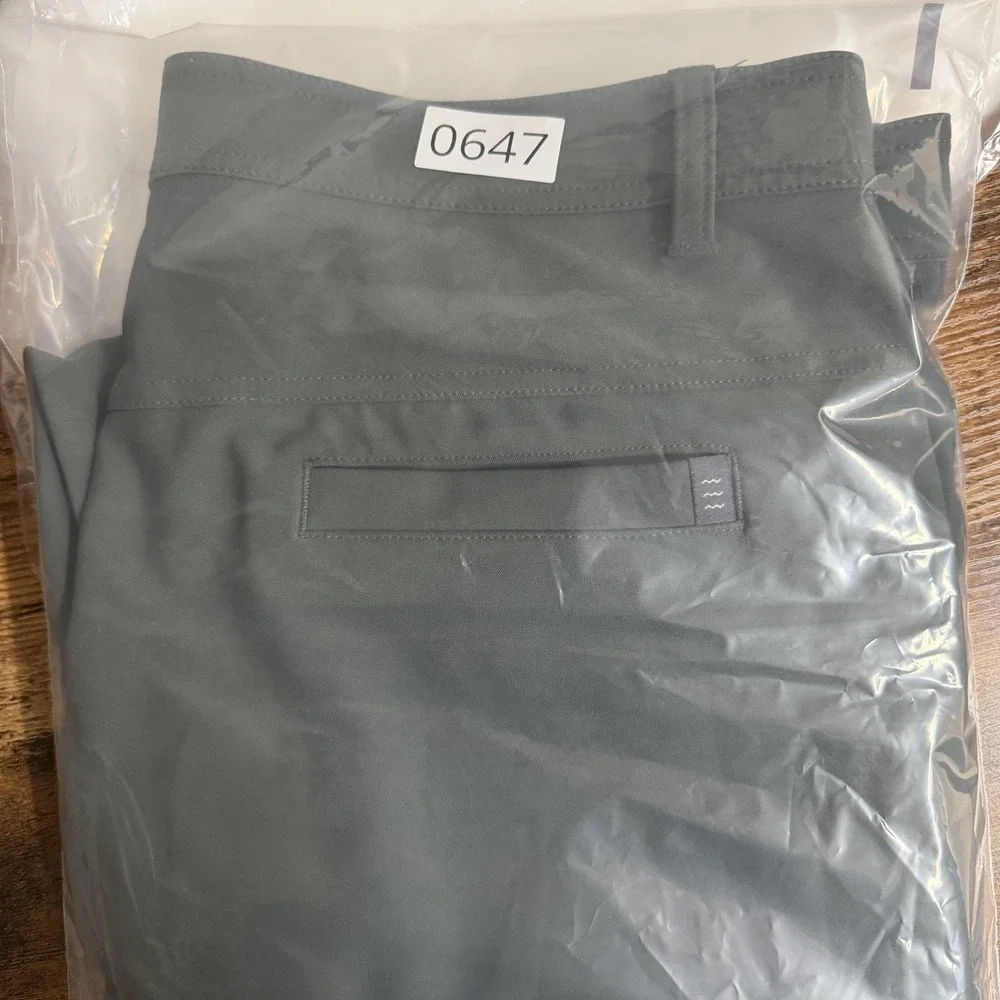 Free Fly Nomad Pants Mens 34x32 Gray Stretch Performance Travel Golf Casual